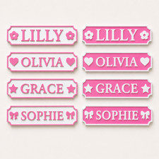 Personalised Name Pink Door