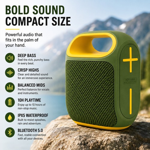 Portable wireless bass - portable,