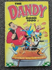 The Dandy Book 1990 Annual Superb Unclipped Condition Desperate Dan Korky Cat