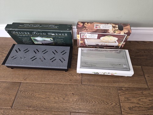 Tea light food warmers - light,