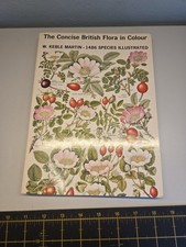 The Concise British Flora in Colour – W. Keble Martin, Vintage Botanical Book
