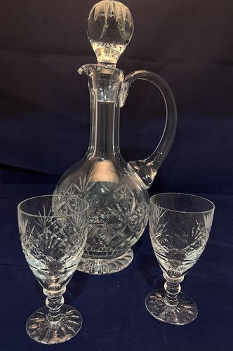 Vintage cut crystal lead - cut,