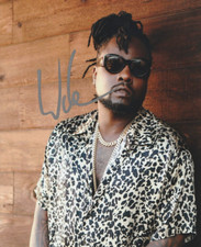 Wale Autographed 8x10 Singer