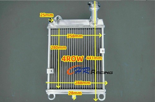 4row aluminum radiator - 4row, for