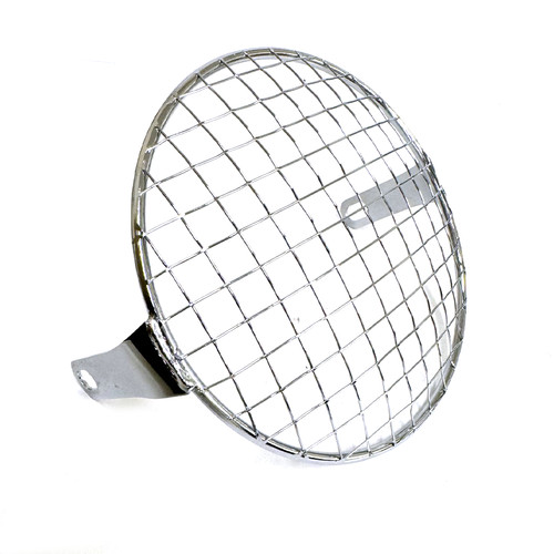Chrome headlight mesh - chrome,
