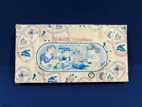 Vintage metallic xylophone - metallic,