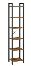Rustic Tallboy Bookcase 6-Tier