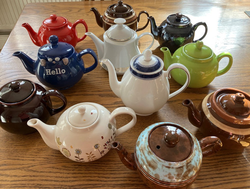 Large cup teapot - teapot,, royal