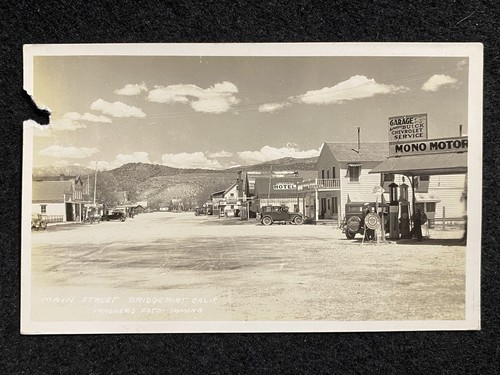 Bridgeport california rppc - california, ca