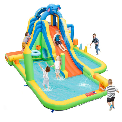 Costway inflatable water slide - inflatable,