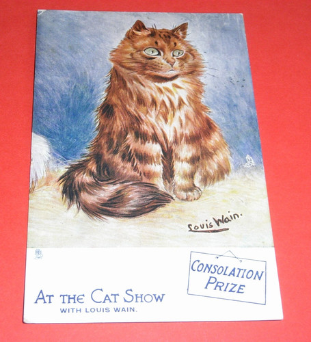 Original louis wain tuck cat - louis,