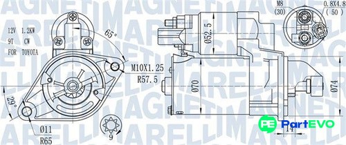Magneti marelli starter - marelli,