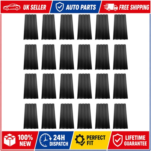 24pc black corrugated steel - black,