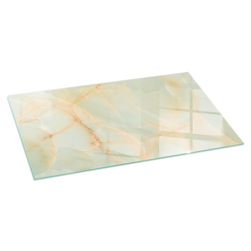 Premium glass hearth protector - premium,