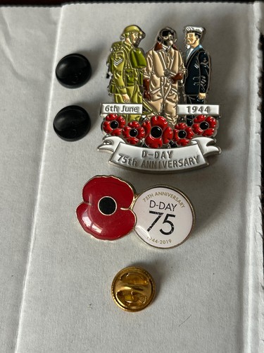 Poppy pin badge - poppy¹,