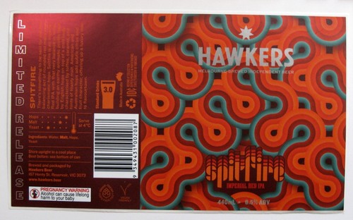 Hawkers beer spitfire - hawkers,