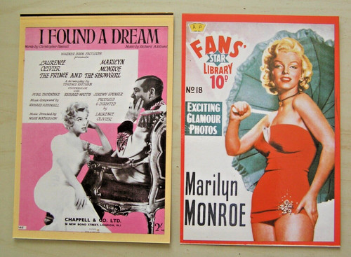 Marilyn monroe postards - marilyn,