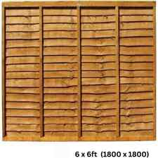 Lap Panel Fencing Overlap