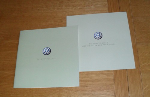 Volkswagen touareg brochure - volkswagen, vw