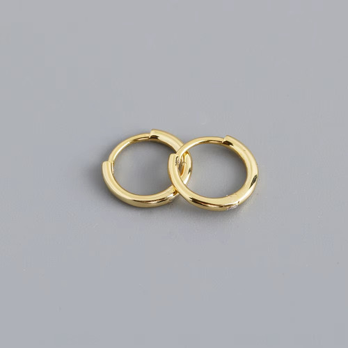 9ct gold sleeper silverr - , &
