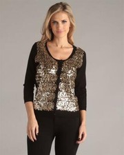 CYRUS 3/4 SLEEVES SILVER &