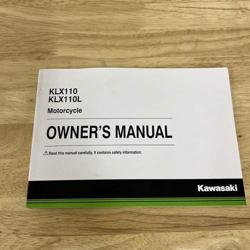 Kawasaki klx110 klx110l - kawasaki,