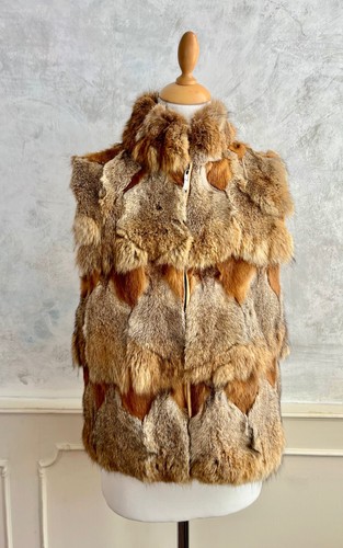 Fur fox ginger brown long - fox,