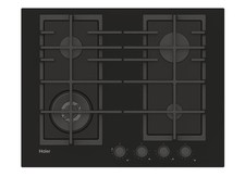 Haier HAVG5BF4S2B Series 2 4 Burner Gas on Glass Hob - Black 37796