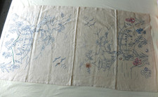 Pre-Printed TABLE RUNNER for EMBROIDERY  38" x 20"