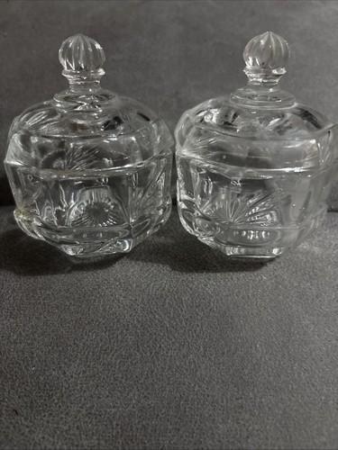 Vintage thick cut glass - cut, candy