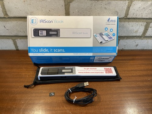New iriscan book portable - new, 5