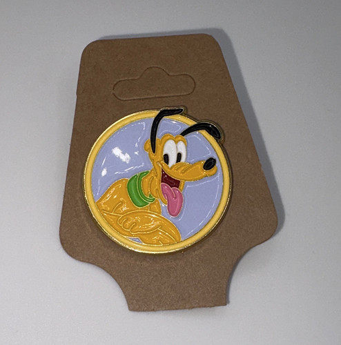 Disney pluto enamel pin - disney,