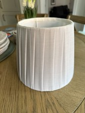 NEXT Pleated Lampshade In Grey
