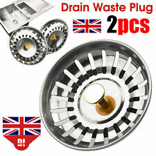 2x Kitchen Sink Strainer