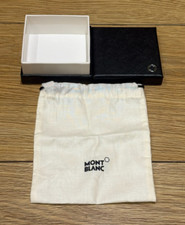 Genuine Original Montblanc Gift Empty Presentation Box Case + Pouch Dust Bag