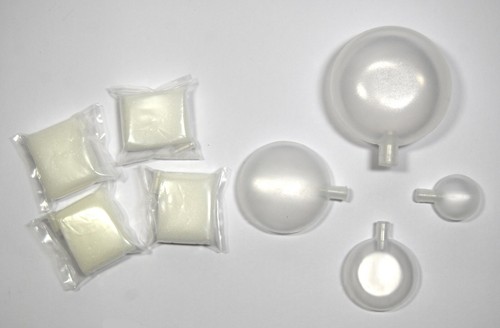 Plastic foam squeakers - plastic,