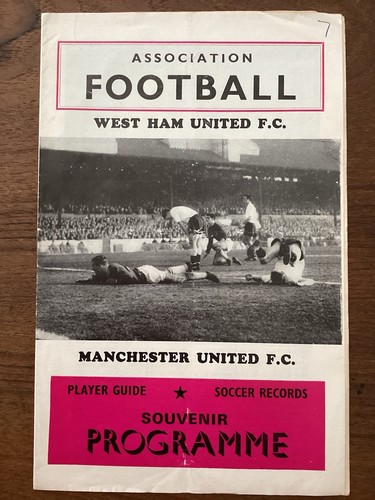 Rare 1967 west - ham, united