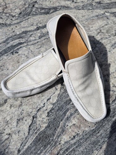 Gucci loafers leather driving - loafers,