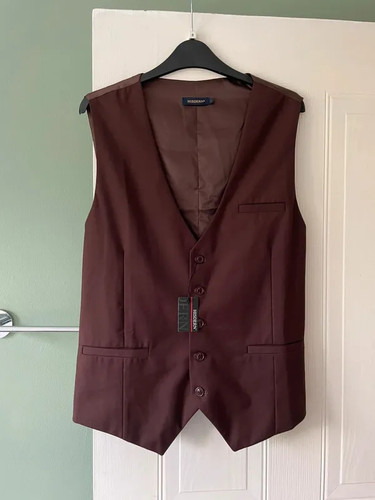 Brown mens formal wedding