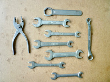 VINTAGE  HONDA MOTOR CYCLE  -  TOOL KIT SPANNERS ETC