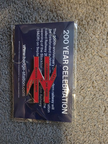 Railway200 pin badge - railway200,