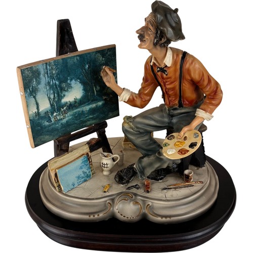 Capodimonte ceramic painter - ceramic,