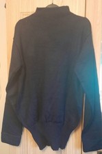 WW2 Large L vintage USN US Navy blue sweater jumper quality accurate repro