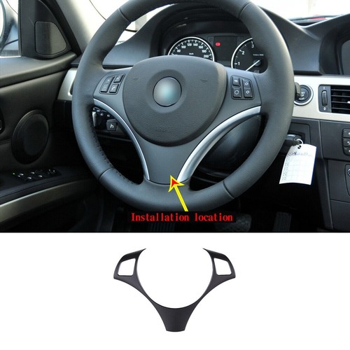 Matte black steering - black, wheel