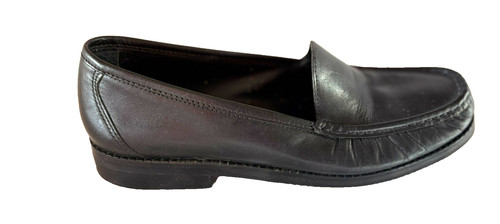 Clarks black leather - uk,