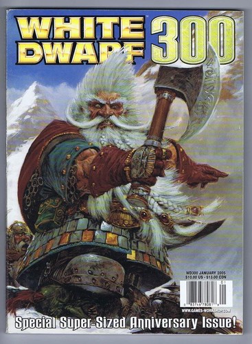 White dwarf magazine 300 - white,