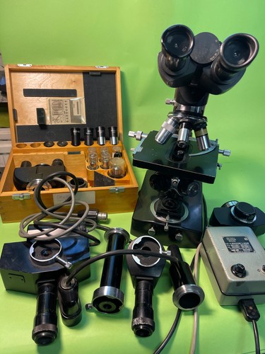 Vintage microscope carl - vintage,