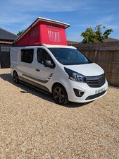 VAUXHALL VIVARO  SPORTIVE CDTI LWB White 2018 6 speed Manual Camper van Day Van