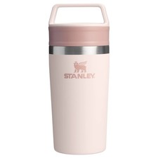 STANLEY Café-To-Go Travel Mug 0.35L 12oz Fully Leakproof Flask ROSE QUARTZ Pink