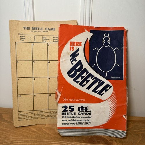 Vintage the beetle - "the,